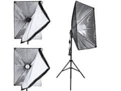 Verk  27146 Softbox so statívom 48 x 67 cm, 2x 135W