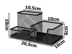 Verk  01949 Drôtený stolný stojan kancelársky čierna