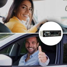 Verk  10135 Autorádio Bluetooth 1-DIN, USB, AUX a SD