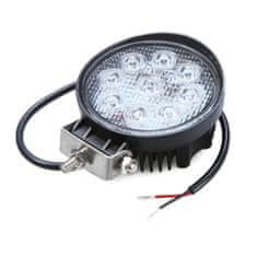 Verk  12248 Pracovné svetlo okrúhle 9 LED, 27W