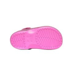 Crocs Dreváky ružová 33 EU Baya Lined Glitter Clog K