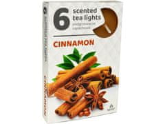 Admit Čajové 6ks Cinnamon vonné sviečky