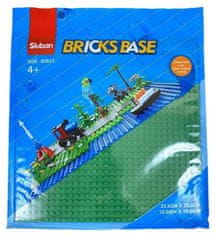 Sluban Bricks Base M38-B0833D Základová doska 32x32 zelená