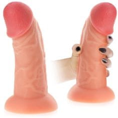 XSARA Velké dildo objemný 6cm umělý penis na přísavce - 74408254