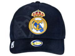 Fan-shop Detská šiltovka Real Madrid FC, modrá, vyšitý znak, univerzálna