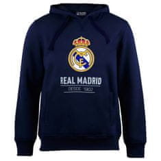 FAN SHOP SLOVAKIA Mikina Real Madrid FC, modrá, kapucňa | S