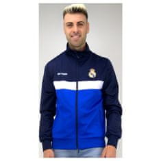 FAN SHOP SLOVAKIA Bunda Real Madrid FC, modrá, stojačik, zips | M