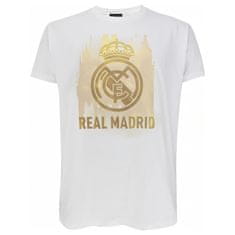 FAN SHOP SLOVAKIA Tričko Real Madrid FC, biele, bavlnené | S