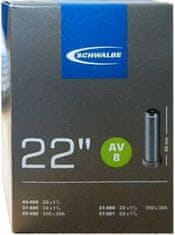 Schwalbe Duša AV8 22&quot;x1 1/8-1 3/8 (28/37-489/501) AV/40mm