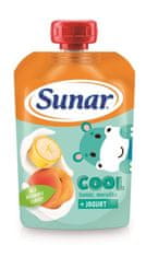 Sunar Cool banán, marhuľa, jogurt 110g