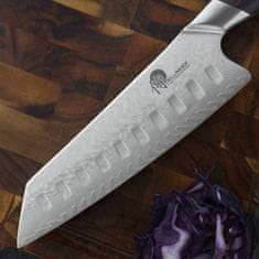 Dellinger Nôž kuchársky Santoku Kiritsuke 180 mm Volcano