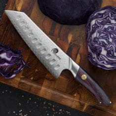 Dellinger Nôž kuchársky Santoku Kiritsuke 180 mm Volcano