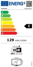 SAMSUNG UHD QLED televize QE85Q60D