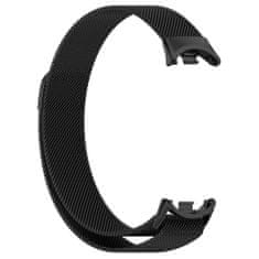 BStrap Milanese remienok na Xiaomi Smart Band 8 / 9, black