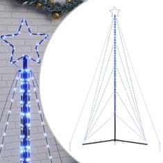 Vidaxl Svetlo na vianočný stromček 615 LED modré 400 cm