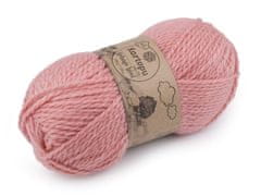 Kartopu Priadza MELANGE WOOL - 100g / 170 m - ružová