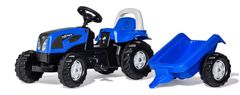 Rolly Toys Šliapací traktor Rolly Kid Landini modrý s vlekom