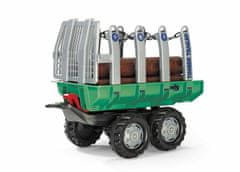 Rolly Toys Vlečka s kládami &quot;Timber Trailer&quot; 2-osá-zelená