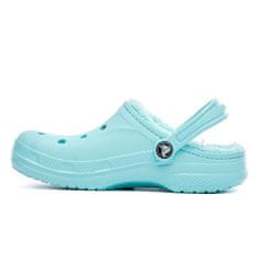 Crocs Dreváky tyrkysová 24 EU Baya Lined Clog Kids