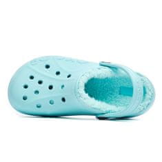 Crocs Dreváky tyrkysová 24 EU Baya Lined Clog Kids