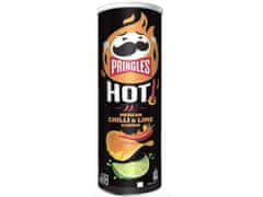 PRINGLES Hot Mexican Chilli and Lime 160g