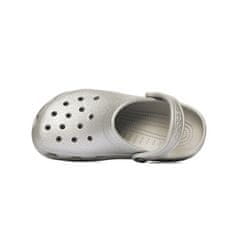 Crocs Dreváky strieborná 33 EU Classic Glitter Clog