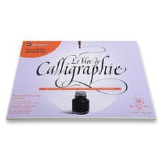 Clairefontaine Blok Calligraphy Pad A4, 30 listov, 125 g