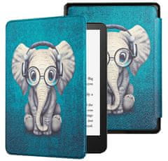 Durable Lock Puzdro Durable Lock KPW-19 pre Amazon Kindle Paperwhite 5 (2021) - Elephant