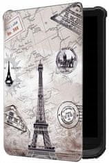 Durable Lock Puzdro Durable Lock PB-02 pre Pocketbook 616 / 617 / 618 / 627 / 628 / 632 / 633 - motív Paris