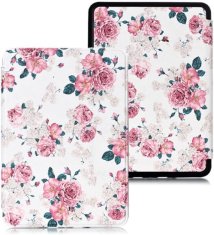 Durable Lock Puzdro Durable Lock KPW-33 pre Amazon Kindle Paperwhite 5 (2021) - Pink Roses