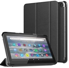 Durable Lock Durable Lock DLS-205 - puzdro so stojanom pre Amazon Kindle Fire 7 - čierne (2022, 12. gen.)