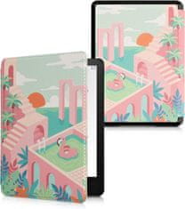 KW Puzdro KW Mobile - Summer Vibes - KW5781009 - pre Amazon Kindle Paperwhite 5 (2021) - viacfarebné, vrecko na ruku