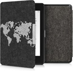 KW Puzdro KW Mobile Felt Travel Outline - KW4848909 - pre Amazon Kindle Paperwhite 4 (2018) - čierne