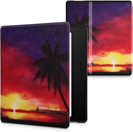 KW Puzdro KW Mobile - Sunset Palm - KW4941717 - pre Amazon Kindle Oasis 2/3 - viacfarebné