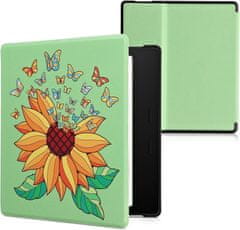 KW Puzdro KW Mobile - Sunflower Butterflies - KW4941723 - pre Amazon Kindle Oasis 2/3 - viacfarebné