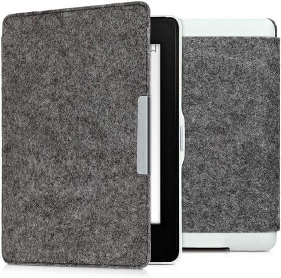 KW Puzdro KW Mobile Felt Fabric - KW3434522 - pre Amazon Kindle Paperwhite 1/2/3 - šedé