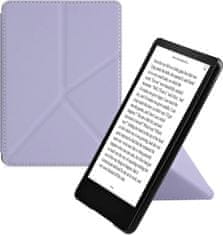 KW Puzdro KW Mobile - Origami Lavender Leather - KW57158108 - pre Amazon Kindle Paperwhite 5 (2021) - svetlo fialové