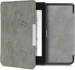 KW Puzdro KW Mobile - Butterfly Tendril - KW4897501 - pre Amazon Kindle Paperwhite 4 (2018) - šedé