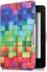 KW Mobile Puzdro KW Mobile - Rainbow Cubes - KW2582404 - pre Amazon Kindle Paperwhite 1/2/3 - viacfarebné