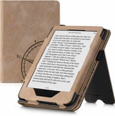 KW Mobile Puzdro KW Mobile Navigational Compass - KW5626701 - pre Amazon Kindle Paperwhite 4 (2018) - hnedé