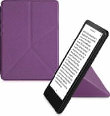 KW Mobile Puzdro KW Mobile - Origami Violet Leather - KW5715838 - pre Amazon Kindle Paperwhite 5 (2021) - fialové