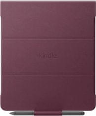 Amazon Originálne puzdro Amazon Kindle Scribe - KSLEBL, pravá koža, stojan, červené (Merlot)