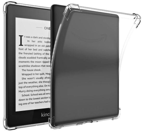 KW Armori Siliconer S130 - Púzdro TPU Silicone - pre Amazon Kindle Paperwhite 4 (2018) - silikónové, priehľadné