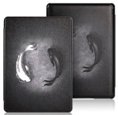 Durable Lock Armori Trimer T179, púzdro pre Amazon Kindle Paperwhite 5 (2021) - magnetické zatváranie, AutoSleep, motív Yin-Yang Fish