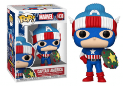 Funko Pop! Zberateľská figúrka Marvel Holiday Captain America 1438