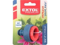 Extol Premium Konektor na kohútik, 3/4"-1"