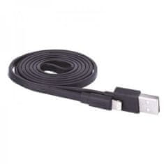 EMOS USB kábel SM7013BL USB kabel 2.0 A/M - i16P/M 1m černý