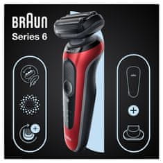 BRAUN Holiaci strojček Series 6 61-R1200s Red