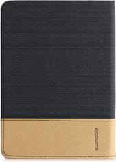 KW Púzdro KW Mobile - Leather And Canvas - KW5715701 - pre Amazon Kindle Paperwhite 5 (2021) - hnedé, čierne