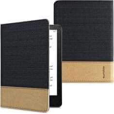 KW Púzdro KW Mobile - Leather And Canvas - KW5715701 - pre Amazon Kindle Paperwhite 5 (2021) - hnedé, čierne